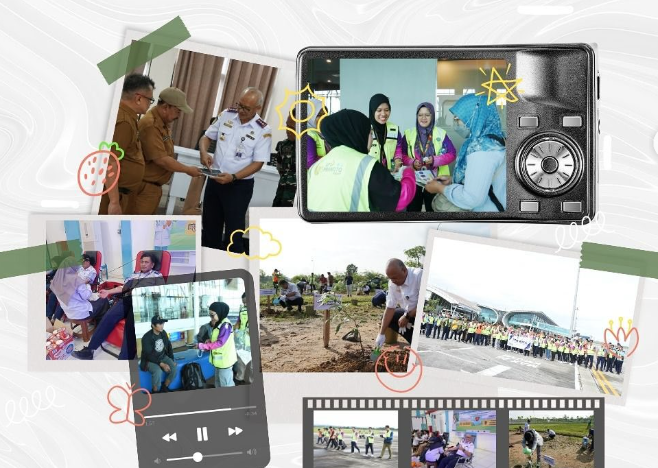 Gambar: BAKTI TRANSPORTASI UNTUK NEGERI : BANDAR UDARA A.P.T. PRANOTO GELAR BERAGAM KEGIATAN HARHUBNAS 2025